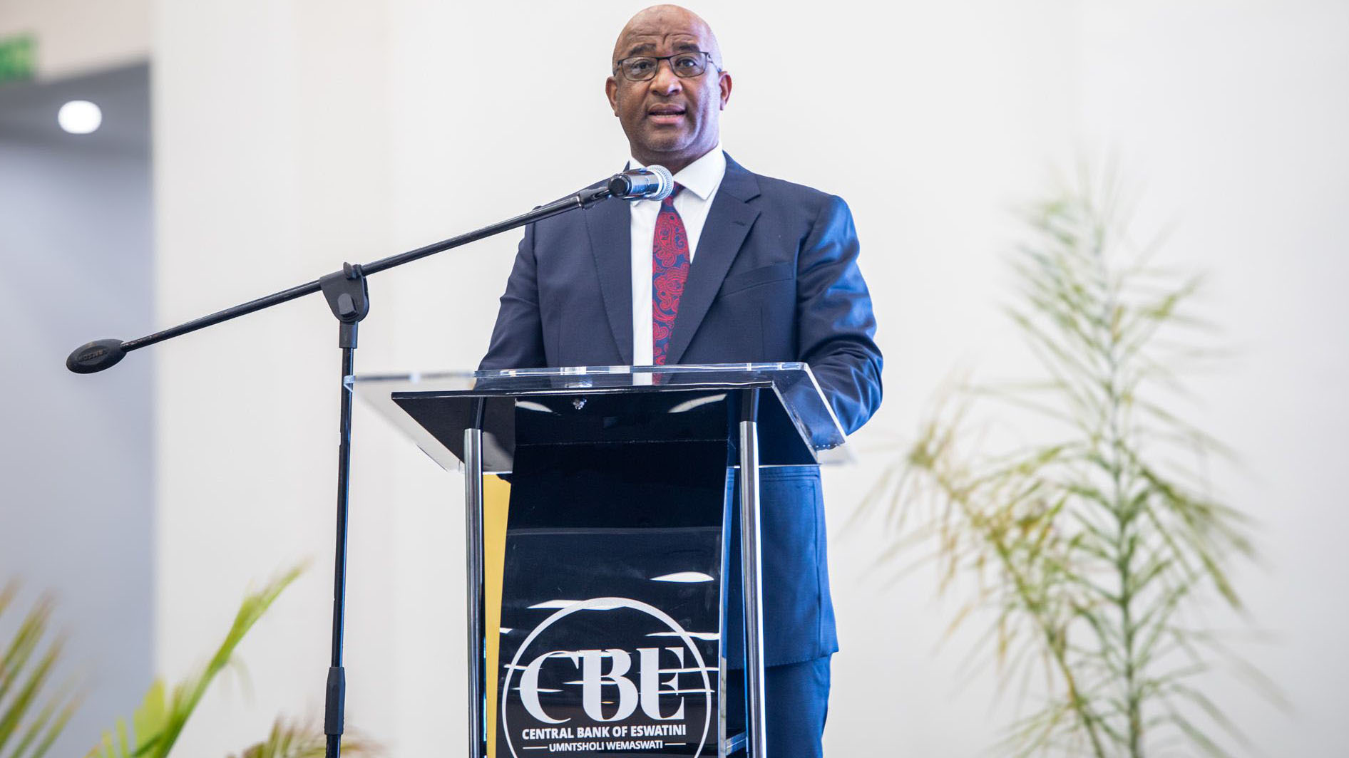 The Governor of the Central Bank of Eswatini Dr Phil Mnisi. (File pic)